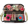 thumbnail image 1 of MZTYSGL Crossbody Bag Women Multicolor, Leather Handbag Colorful Purses (Multicolour5), 1 of 6