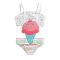 thumbnail image 1 of MZXELPRJD 3t Girls Swimsuit Ice Print Baby Girl Clothes One Piece Swimsuit for Girls Kids Teen Bikinis Girls Bathing Suits Size 12-14 Toddler Girl Bathing Suit, 1 of 3