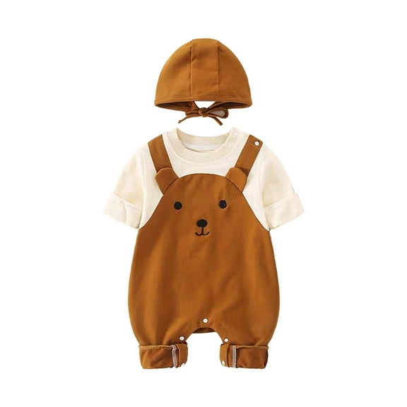 MZXELPRJD Baby Bodysuit Baby Girls Cartoon Girls Clothing Set Chick Hooded Thick Romper Boys Matching Sets Toddler Boy Sets 3t Girls Clothes 5t Outfits