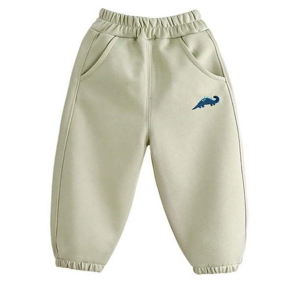 MZXELPRJD Baby Boy Pants 12-18 Months Black Pant Boys Pants Kids Khaki Joggers Grey Sweatpants Youth Elastic Waist Casual 2t Boys Clothes Fall/ Winter