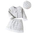 thumbnail image 1 of MZXELPRJD Baby Christmas Outfit Girl Baby Girl Checkered Outfit Girls Overalls Size 6 Newborn Clothes Set Gifts for Teen Gifts 20 Dollars and Under 9, White 3-4 Years, 1 of 9