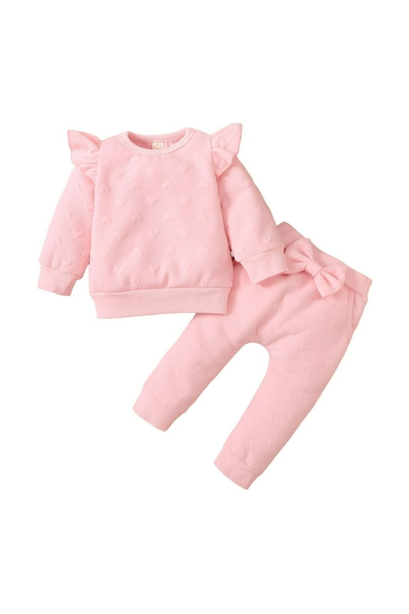 Baptism Outfits for Baby Boys Size 5 Outfits Girls Jumpsuit Matching Sweat Sets for Girls New Born Baby Girls Gift Funny Baby Gifts Toddler, Red 0-3 Months