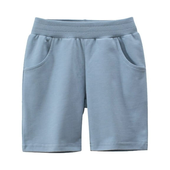 MZXELPRJD Boys Compression Pants Toddler Girls Newborn Girl Pants Boys Kids Sport Solid Casual Shorts Fashion Beach Cargo Pants Shorts Trendy Xs Girls Clothes