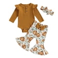 thumbnail image 1 of MZXELPRJD Girl Winter Outfits Cute Girl Outfits Girls Jumpsuit Jumpsuits for Girls 3 Year Old Girl Clothes Western Baby Boy Clothes Girls 6-8 Years, Khaki 0-3 Months, 1 of 5