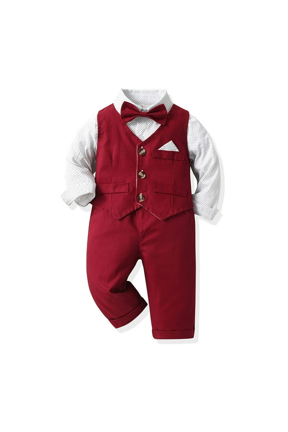 Girls 2 Piece Outfits Christmas Outfit for Boys Boys' Clothing Sets Children Pjs Set for Girls Female Gifts 25 Dollars and Under Warehouse, Red 4-5 Years
