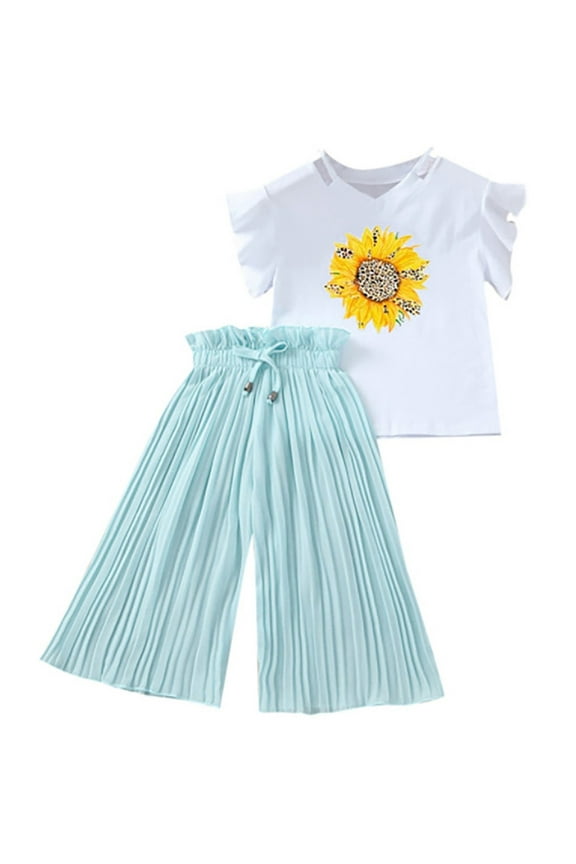Girls 2 Piece Outfits Size 10-12 Teen Outfits Boys Clothing Set Teen Clothes for Girls Ages 13-15 Boy 3t Clothes 9 Year Old Girl Clothes Girls 18 Month Clothes Gifts for Baby Girls 0-6