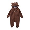 thumbnail image 1 of MZXELPRJD Girls Body Suit Cartoon Hooded Baby Clothing Set Boy Baby Romper Jumpsuit Fluffy Winter Outfits 12-18 Month Onesies Dinosaur Outfit For Boys Pink Onesies 0-3 Months Outfit For 2 Year Old, 1 of 2