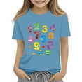 thumbnail image 1 of MZXELPRJD Girls Brown Top Youth Graphic Tees T Shirt for Boys Teen Girl Clothes Y2k Boys Clothes Size 12 Clothing for Girls Toddler Boy Clothes Cute Clothes for 10-12 Boy 3t Girls 9-10 Clothing, 1 of 7