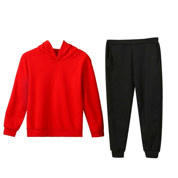 MZXELPRJD Girls Outfits Spring Autumn Casual Long Sleeve Hoodies and Pants 2PCS Sweatsuit Set Toddler Girl Clothes Kids Boys Girls Tracksuit