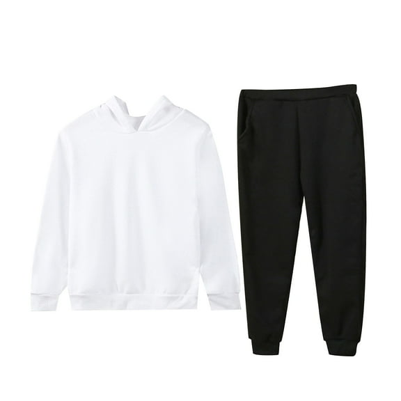 MZXELPRJD Girls Outfits Spring Autumn Casual Long Sleeve Hoodies and Pants 2PCS Sweatsuit Set Toddler Girl Clothes Kids Boys Girls Tracksuit