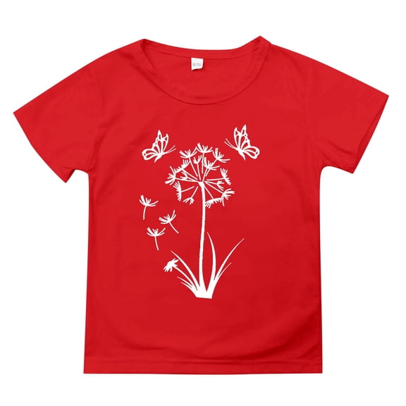 MZXELPRJD Girls Tunic Tops Teens Tops Girl Shirts Size 8 Clothes for Boys Size 6 Teenage Girls Clothes Size 10-12 Boys Clothes Summer Toddler Girl Clothes Boys Plus Size Clothing Teens Girls 9