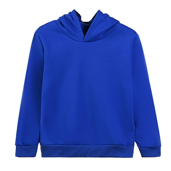 MZXELPRJD Hoodies Kids Hooded Sweatshirts Solid Classic Hoodies Soft Hooded Pullover Sweatshirts for Boys and Girls 1-10 Years Casual Spring Fall Pullover Hoodies