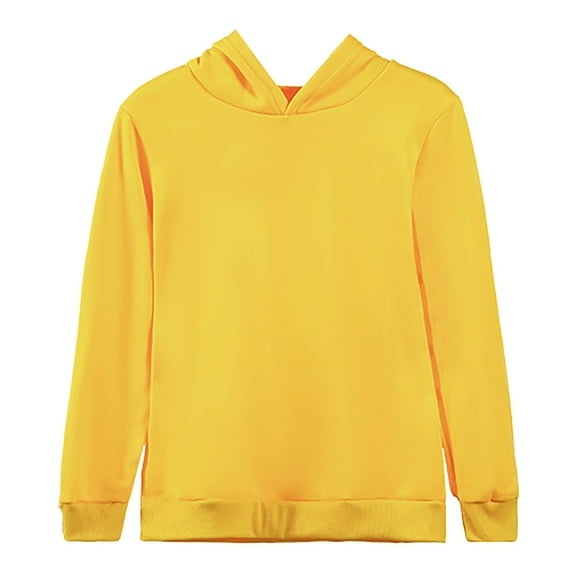 MZXELPRJD Hoodies Kids Hooded Sweatshirts Solid Classic Hoodies Soft Hooded Pullover Sweatshirts for Boys and Girls 1-10 Years Casual Spring Fall Pullover Hoodies