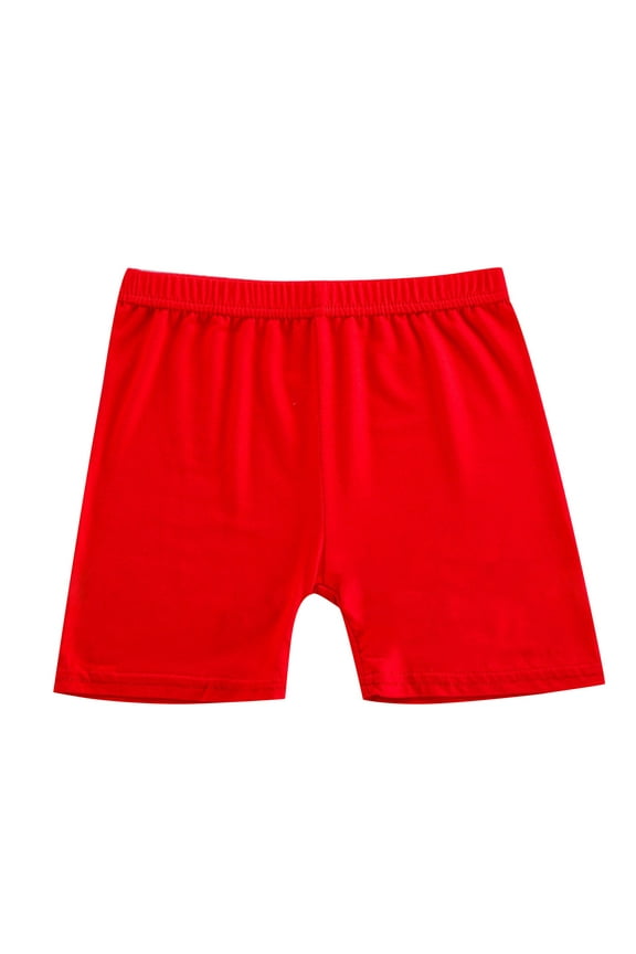 Jean Shorts for Girls Girls' Boys' Athletic Shorts Kids' Candy Color Anti Slip Shorts Girls' Pants Baby Multicolor Rainbow Medium and Large Children's Shorts Safe Girls Clothes Size 10 12