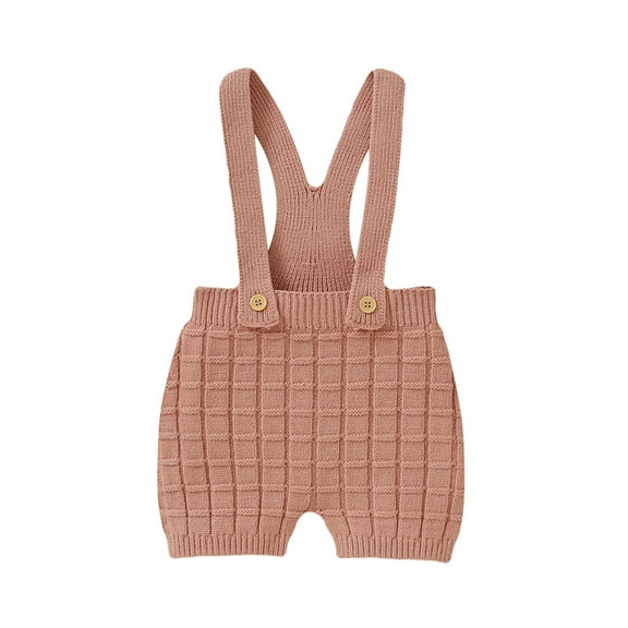 MZXELPRJD Jumpsuit Girls Strap Detail Knit 3 T Boys Clothing Sets Cotton Sleeveless Baby Romper 1 Year Old Girl Outfit Boys Athletic Sets Toddler Outfits