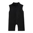 thumbnail image 1 of MZXELPRJD Kids Romper Solid Color Sunsuit Cute Clothes for Girls Casual Outdoor Play 3t Summer Essential New Year Baby Boy Outfit Girl Outfits Size 8, 1 of 8