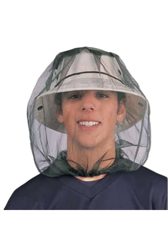 Mosquito Head Net for Outdoors Bug Net for Head Hiking Mosquito Net for Hats Men Women Insect Netting Shield Face Head Net for Camping Hiking Fishing Gardening Safari