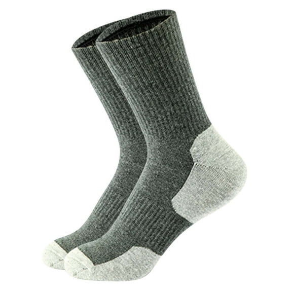 MZXELPRJD No Show Socks Womens Autumn Winter New Mid Tube Sweat Absorbing Odor Sports Outdoor Socks, Crew Socks for Women Dark Gray