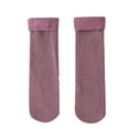 thumbnail image 1 of MZXELPRJD No Show Socks Womens Casual Solid Plush Socks Warm Thickened Socks, Ankle Compression Socks for Women Purple, 1 of 4