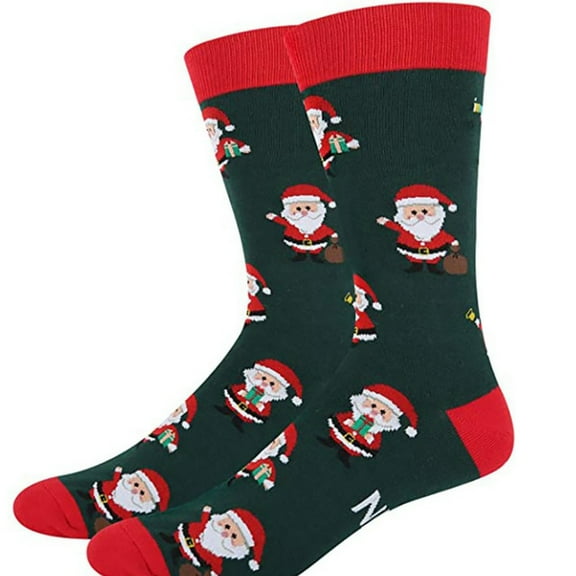 MZXELPRJD No Show Socks Womens Christmas Fashion Patchwork Ladies Cotton Patchwork Middle Tube Socks, Socks Womens Size 9-11 Red