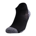 thumbnail image 1 of MZXELPRJD No Show Socks Womens Mens Daily Leisure Simple Solid Color Towel Bottom Thickened Cushioning Sweat Absorption Breathable Running Short Socks, Womens Socks Size 7-9 Blue, 1 of 9