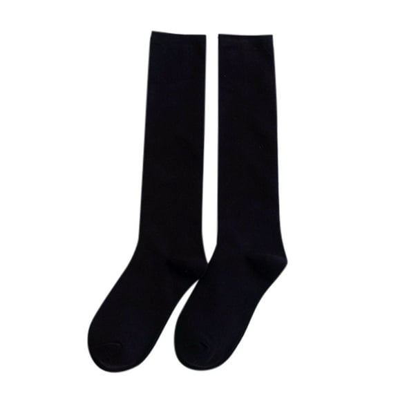 MZXELPRJD No Show Socks Womens Warm Christmas Fashion Windproof Printing Mid Tube Socks Long Tube Cotton, White Crew Socks Women Black