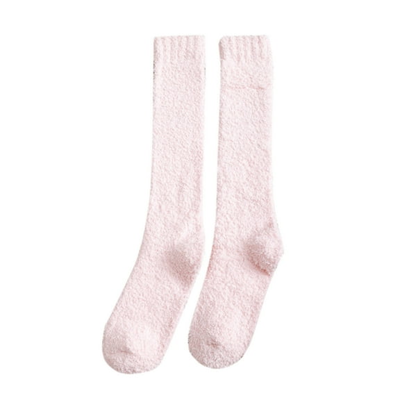 MZXELPRJD No Show Socks Womens Warm Christmas Fashion Windproof Printing Mid Tube Socks Long Tube Socks, Womens Socks Size 7-9 Pink