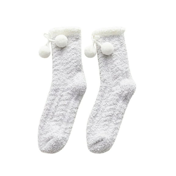 MZXELPRJD No Show Socks Womens Winter Warm Fuzzy Socks Slipper Socks Soft Fuzzy Sleeping Socks Fuzzy Slipper Socks, Womens Socks Size 9-11