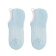 thumbnail image 1 of MZXELPRJD No Show Socks Womens Mesh Socks Breathable Boat Socks Summer Cool Socks Short Socks Slip Comfortable Low Cut Sock, Low Cut Socks Women Light Blue, 1 of 3