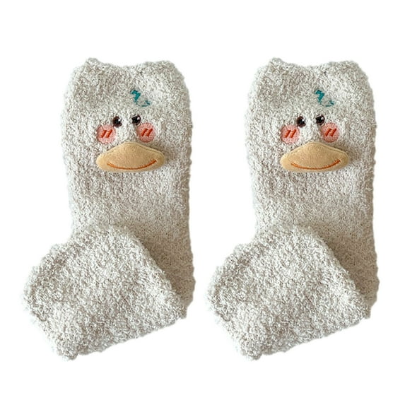 MZXELPRJD No Show Socks Womens Thermal Socks for Coral Socks Stripe Socks Colorful Lightweight Socks Casual Socks Winter Socks Soft Warm Comfort Casual Funny Duck Print Socks Socks Khaki