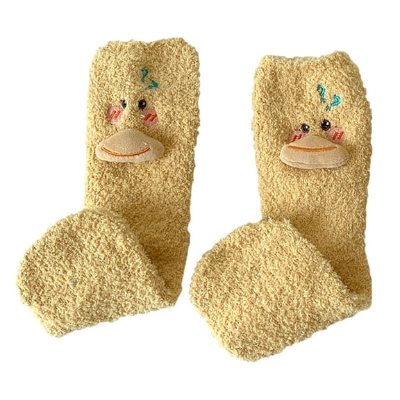 MZXELPRJD No Show Socks Womens Thermal Socks for Coral Socks Stripe Socks Colorful Lightweight Socks Casual Socks Winter Socks Soft Warm Comfort Casual Funny Duck Print Socks Socks
