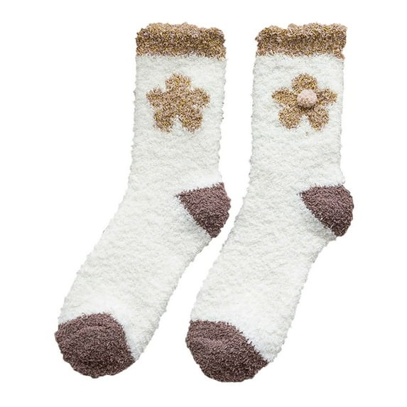 MZXELPRJD No Show Socks Womens Thermal Socks for Coral Socks Stripe Socks Colorful Lightweight Socks Winter Socks Funny Socks, Socks Womens Size 9-11 White