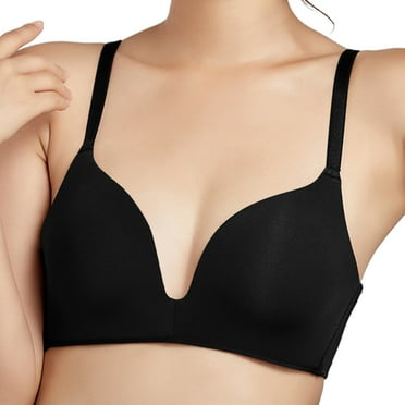 MZXELPRJD Sports Bras for Women Comfortable Thin Traceless No Steel Ring Converged Adjustable Back Bra Plus Size Bras for Women Black