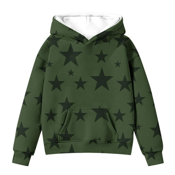 MZXELPRJD Star Sweatshirt for Teen Girls Hoodies with Pockets Long Sleeve Graphic Print Y2k Oversized Spring Fall Winter Comfy Hooded Pullover Tops