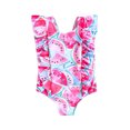 thumbnail image 1 of MZXELPRJD Teen Swimsuits for Girls 12-14 Girl Clothes Watermelon Print Ruffles 1 Piece Swimsuit for Toddler Girls Bathing Suits Size 7-8 Mommy And Me Bathing Suits Girls Bathing Suits Size 6-7, 1 of 6