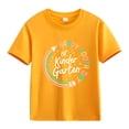 thumbnail image 1 of MZXELPRJD Toddler Boy Clothes 100 Days Brighter Shirt 100th Day of School Rainbow T-Shirt Kids Boys Girls Summer Graphic Tops, 1 of 1