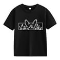 thumbnail image 1 of MZXELPRJD Toddler Boy Clothes Easter Bunny Shirt for Toddler Boys Girls Kids Spring Autumn Casual Basic Shirts Casual Graphic Tee Tops, 1 of 1
