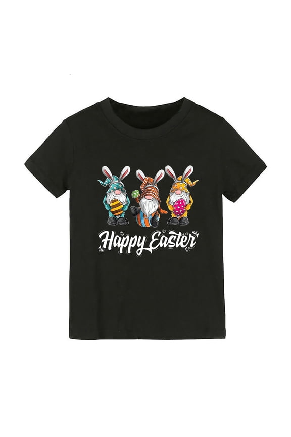 Toddler Boy Shirts Kids Cute Buny Shirt Funny T-Shirt Toddler Clothes Summer Graphic Tees Outfit 6-16T Easter Day Tee Tops