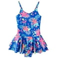thumbnail image 1 of MZXELPRJD Toddler Girl Swim Cover up Toddler Boys Clothes Girls Floral Suspender Swimsuit Bathing Suit for 4-12 Boys Bathing Suit Size 6 Girls Bathing Suits Size 7-8, 1 of 6