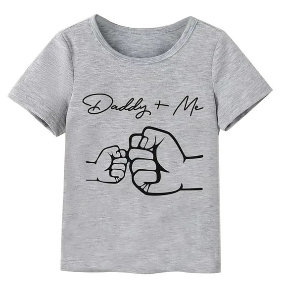 MZXELPRJD Toddler Graphic Tees Boys Girls Size 6 Tops Baggy Shirts for Girls 10-12 Ropa Para Niños De 7 Años Varones Boy Clothes 4t-5t 13 Year Old Boy Toddler Boy 4t Little Girl Clothes Size 5/6