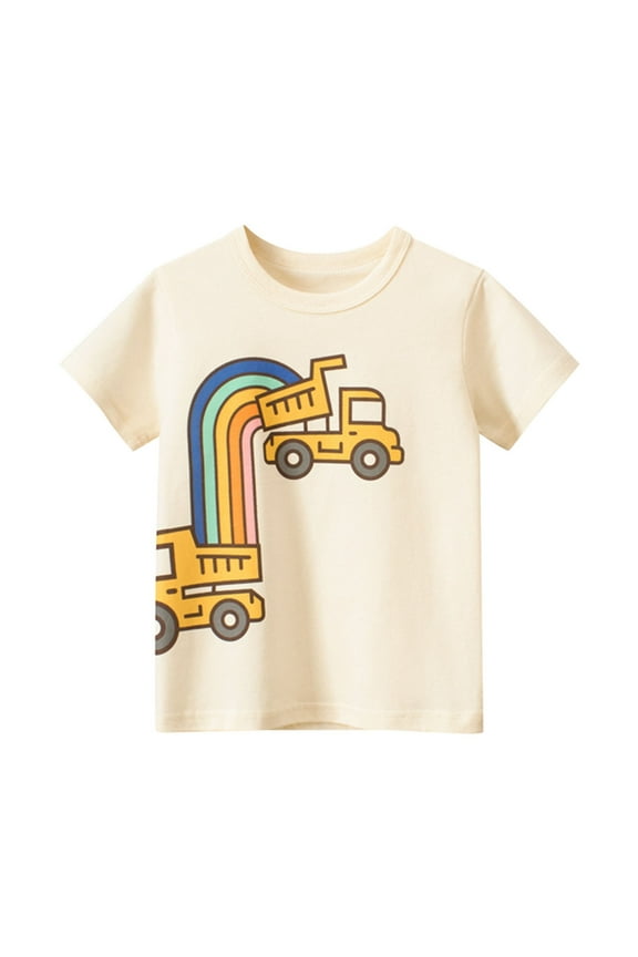 Toddler Tank Tops Girls Graphic Tees Kids T Shirts for Teens 24m Girl Clothes Teen Girls Clothes Trendy Niños Ropa Clothes for Girls 10-12 Preppy Toddler Boy Clothes 2t Boys Clothes