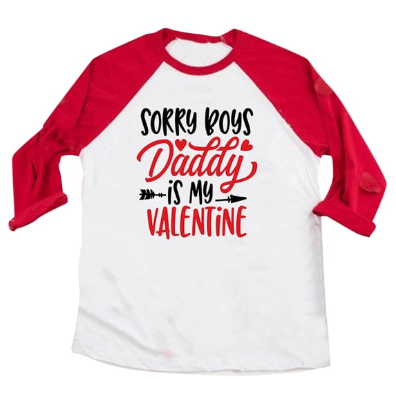 MZXELPRJD Valentines Toddler Boy Shirt Kids Valentines Day Shirt Baby Boys Raglan Sleeve Love Heart Graphic Tees Toddler Long Sleeve Tops