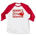 thumbnail image 1 of MZXELPRJD Valentines Toddler Boy Shirt Kids Valentines Day Shirt Baby Boys Raglan Sleeve Love Heart Graphic Tees Toddler Long Sleeve Tops, 1 of 5