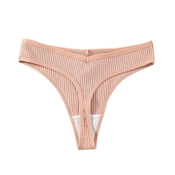 MZXELPRJD Womens Underwear Cotton Thong Seamless Sports Style Fashion Briefs for Women Underwear Tummy Control Underwear Khaki XL