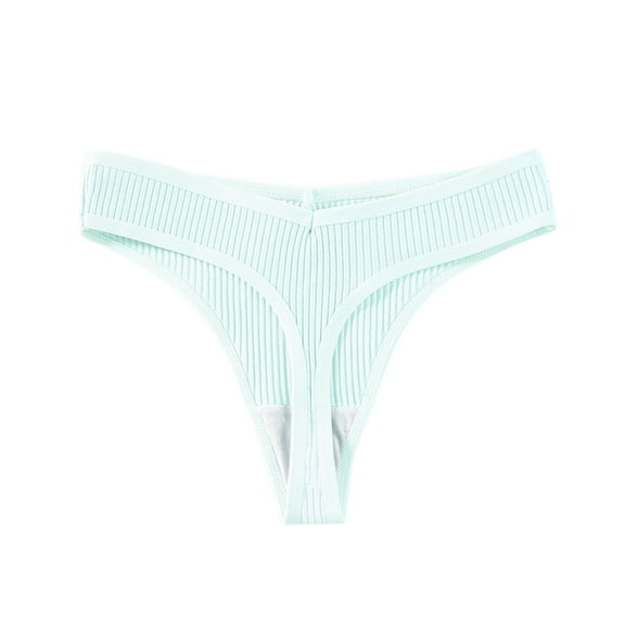MZXELPRJD Womens Underwear Cotton Thong Seamless Sports Style Fashion Briefs for Women Underwear Tummy Control Underwear Mint Green XXL