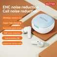 thumbnail image 1 of MZYMI A98 TWS Earphone Bluetooth5.4 Wireless ENC Noise Cancelling Headphone Touch Control In Ear Headset With Mic For Android iOS, 1 of 6