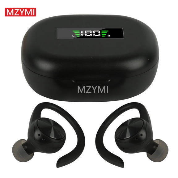MZYMI Bluetooth5.0 TWS R200 Earphone Ear Hook 3D HiFi Stereo Headphone Sport Running Touch Control In Ear Headset For Android iOS
