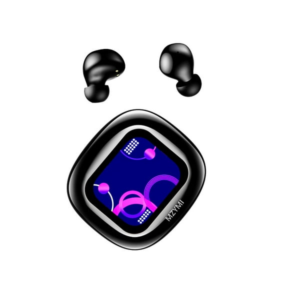 MZYMI Touch Screen Wireless Earphone S11 Bluetooth5.4 Active Noise Cancelling Headphone Sport Music In Ear Headset Support TF Card For Android iOS
