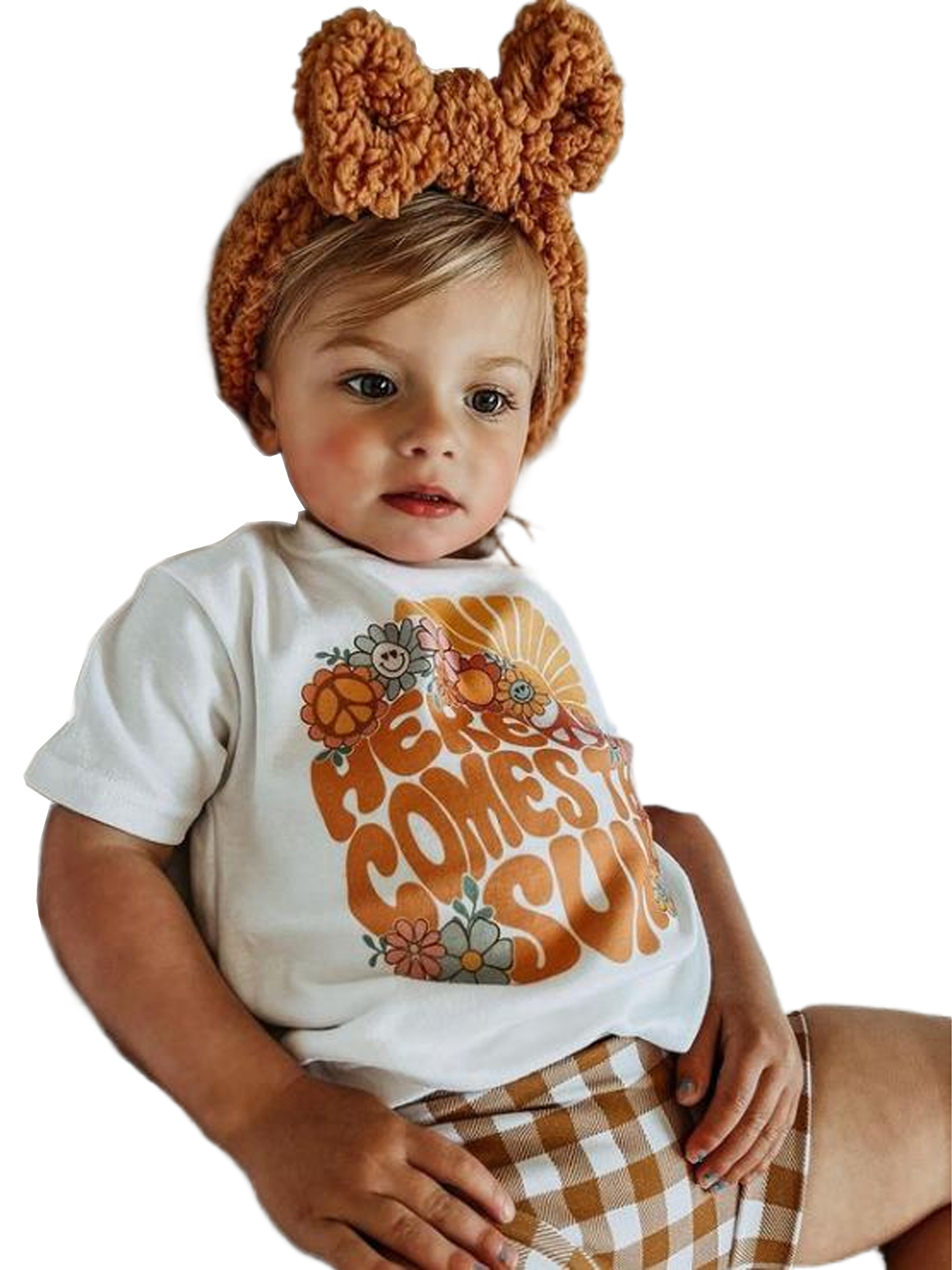 Ma&Baby Baby Summer Set Infant Girls Boys Short Sleeve Floral Letter