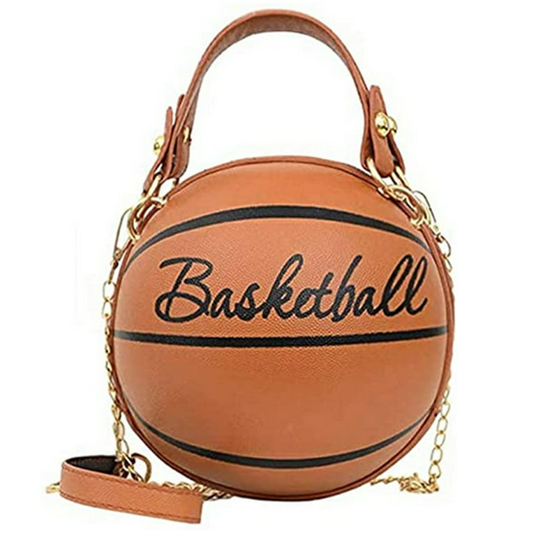 Basketball Shape Purses And Handbags Small Tote Bags For Women